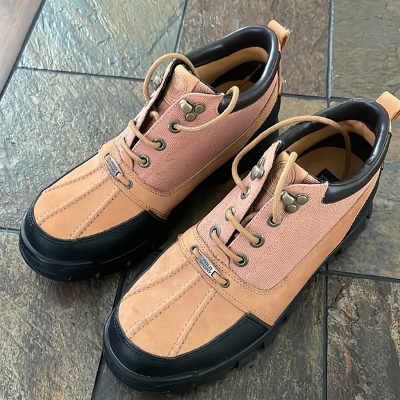 Polo by Ralph Lauren Sport- Lug Loc Lace up boots- suede upper- Rubber soles -9D